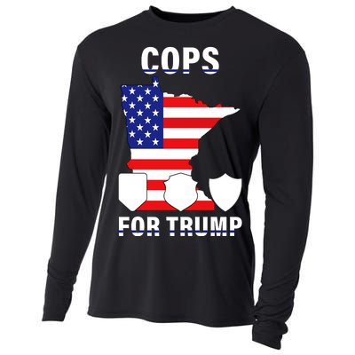 Cops For Trump Cooling Performance Long Sleeve Crew