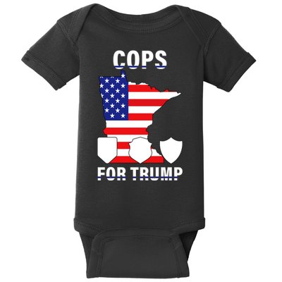 Cops For Trump Baby Bodysuit