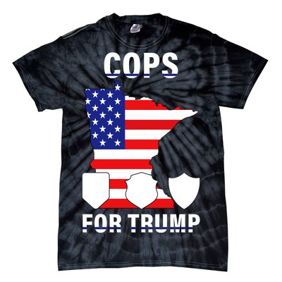 Cops For Trump Tie-Dye T-Shirt