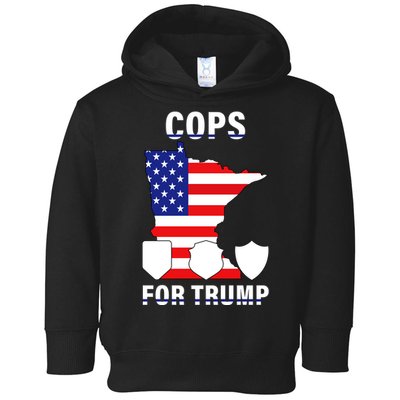 Cops For Trump Toddler Hoodie