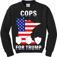 Cops For Trump Kids Sweatshirt