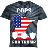 Cops For Trump Kids Tie-Dye T-Shirt