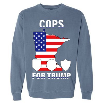 Cops For Trump Garment-Dyed Sweatshirt