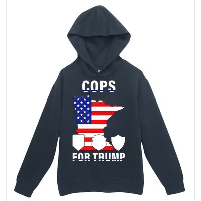 Cops For Trump Urban Pullover Hoodie