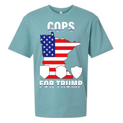 Cops For Trump Sueded Cloud Jersey T-Shirt