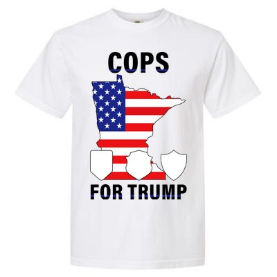 Cops For Trump Garment-Dyed Heavyweight T-Shirt