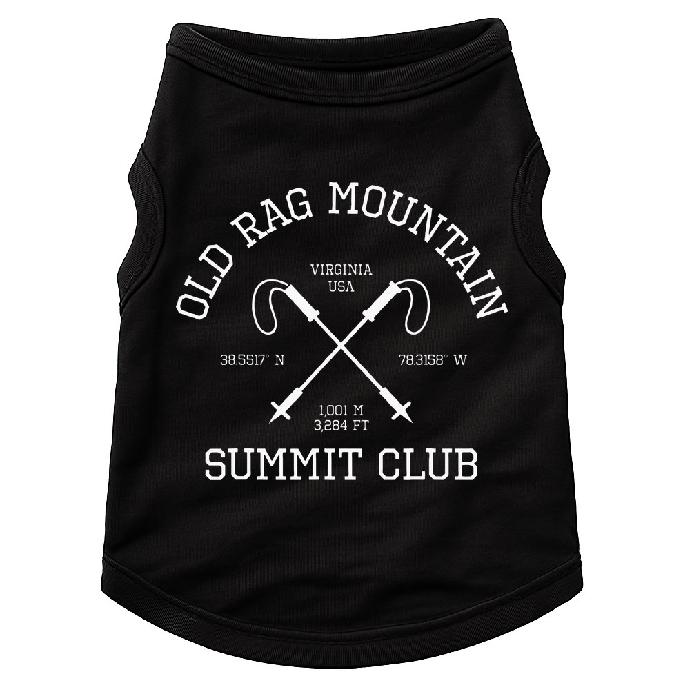 Climbed Old Rag Mountain Summit Club Hike Virginia Usa Doggie Tank