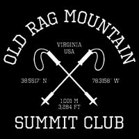 Climbed Old Rag Mountain Summit Club Hike Virginia Usa T-Shirt