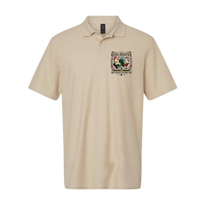 City Of Riverside California Royal Rooster Brand Polo