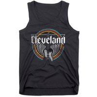 Cleveland Ohio Rock Music Retro Graphic Tank Top