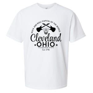 Cleveland Ohio Rock And Roll Capital Est 1796 Souvenir Sueded Cloud Jersey T-Shirt