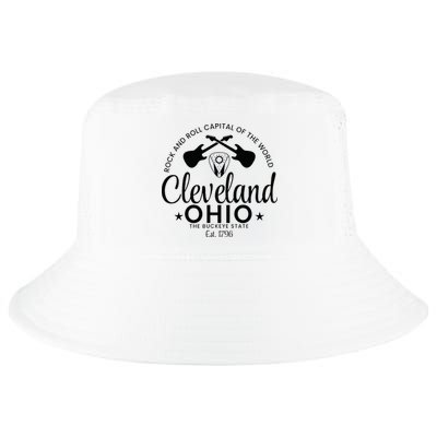 Cleveland Ohio Rock And Roll Capital Est 1796 Souvenir Cool Comfort Performance Bucket Hat