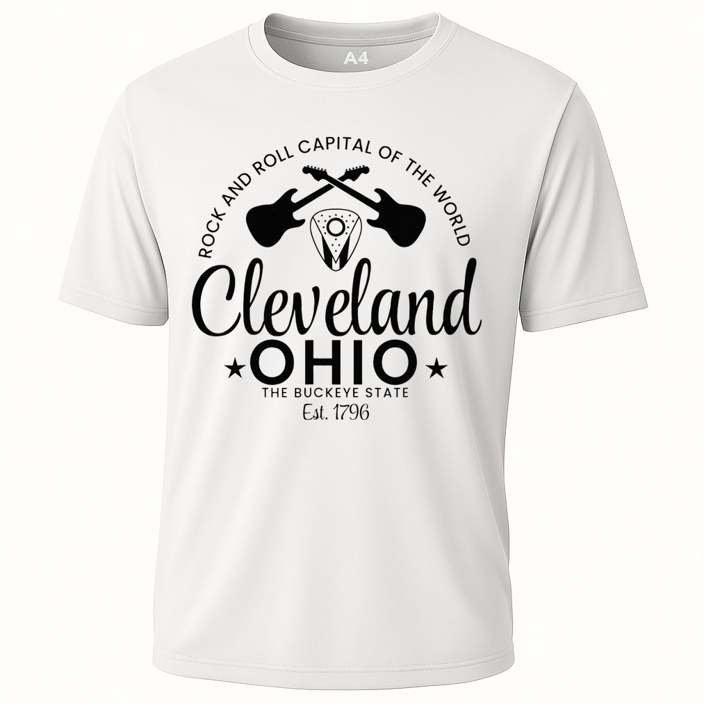Cleveland Ohio Rock And Roll Capital Est 1796 Souvenir Performance Shirt
