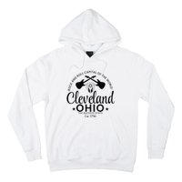 Cleveland Ohio Rock And Roll Capital Est 1796 Souvenir Hoodie