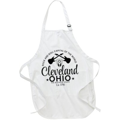 Cleveland Ohio Rock And Roll Capital Est 1796 Souvenir Apron