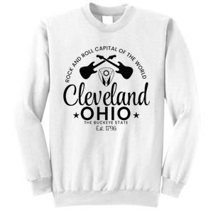 Cleveland Ohio Rock And Roll Capital Est 1796 Souvenir Sweatshirt