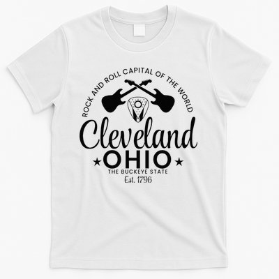 Cleveland Ohio Rock And Roll Capital Est 1796 Souvenir T-Shirt