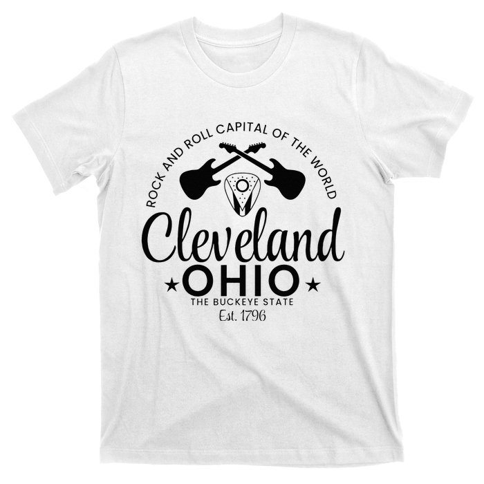 Cleveland Ohio Rock And Roll Capital Est 1796 Souvenir T-Shirt