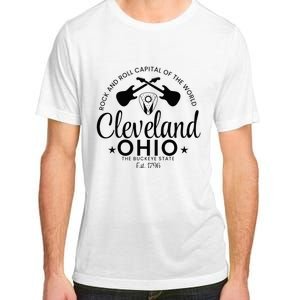 Cleveland Ohio Rock And Roll Capital Est 1796 Souvenir Adult ChromaSoft Performance T-Shirt