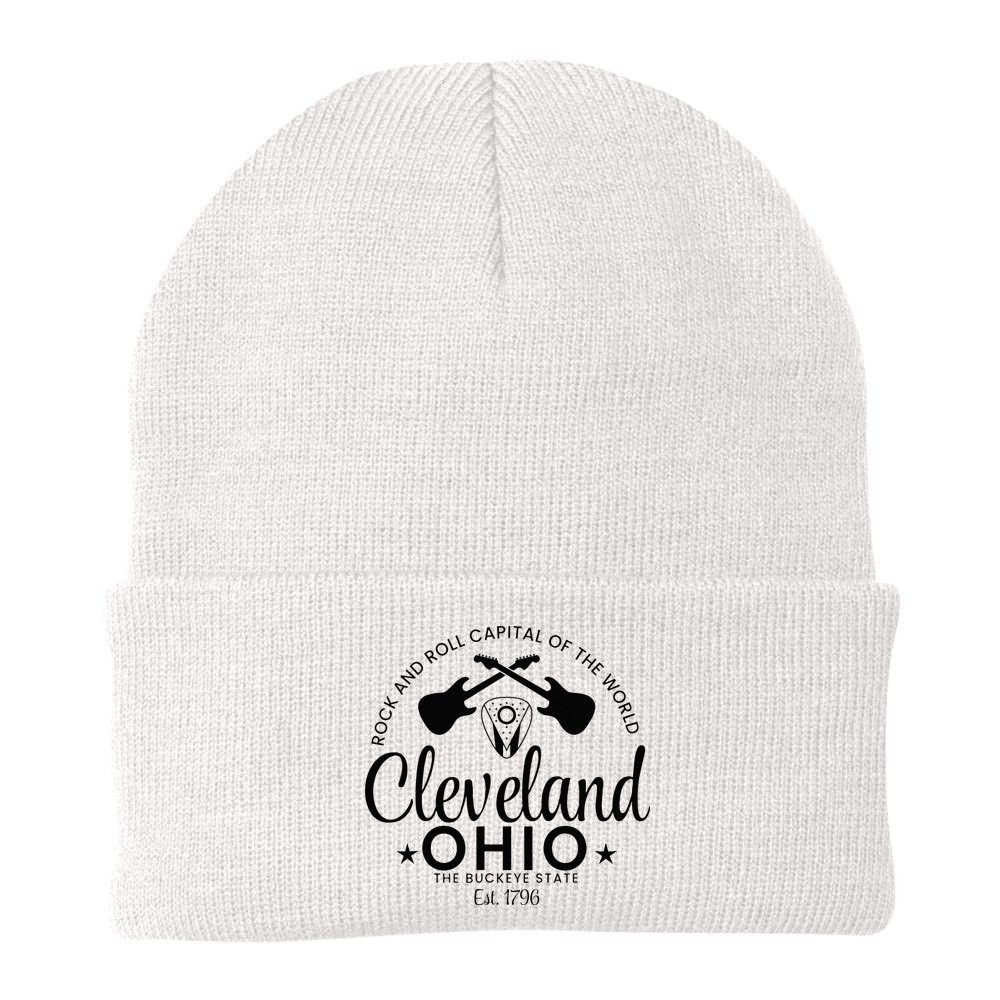 Cleveland Ohio Rock And Roll Capital Est 1796 Souvenir Beanie