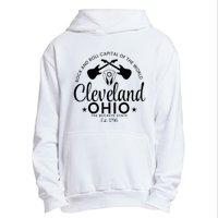 Cleveland Ohio Rock And Roll Capital Est 1796 Souvenir Urban Pullover Hoodie