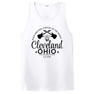 Cleveland Ohio Rock And Roll Capital Est 1796 Souvenir PosiCharge Competitor Tank