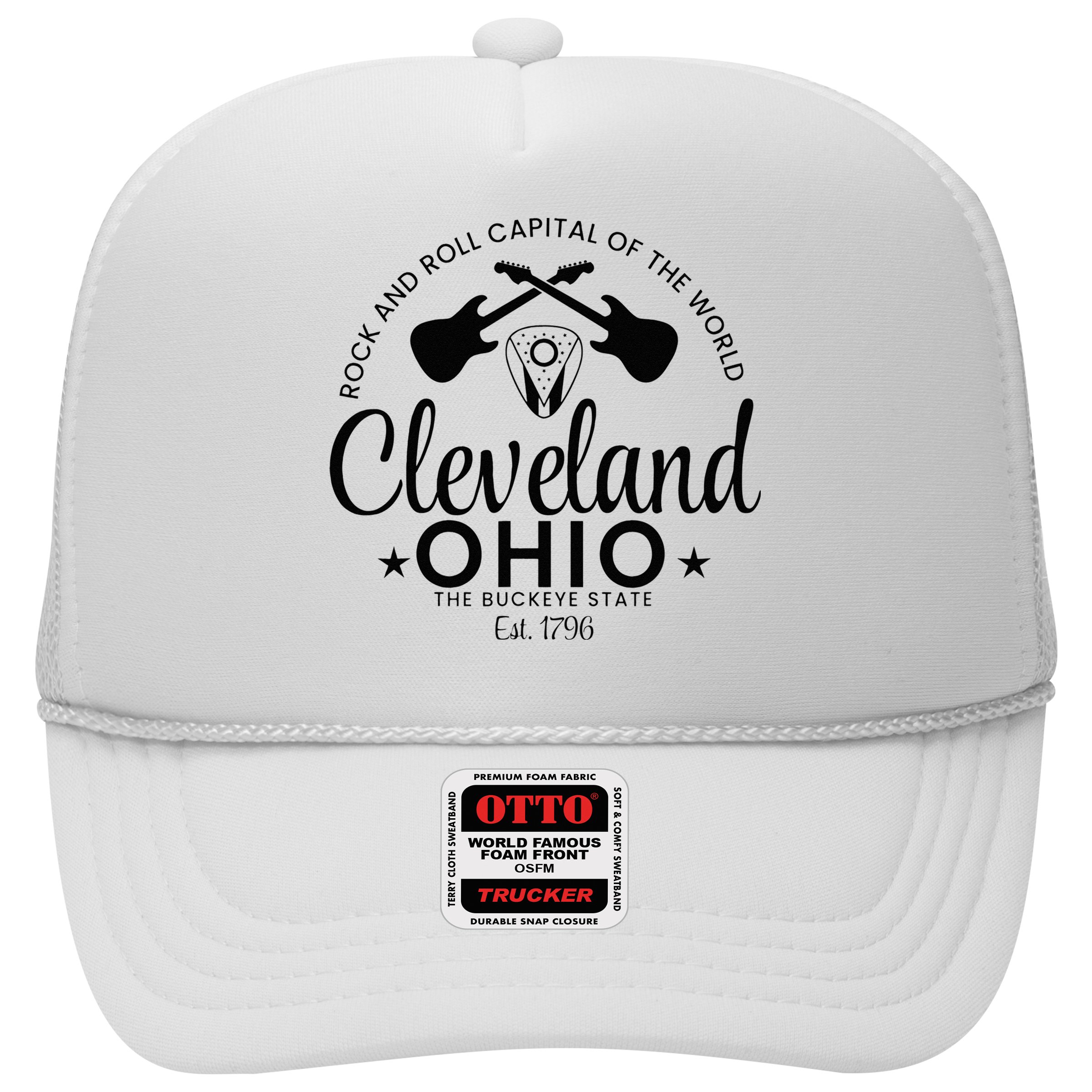 Cleveland Ohio Rock And Roll Capital Est 1796 Souvenir Hat