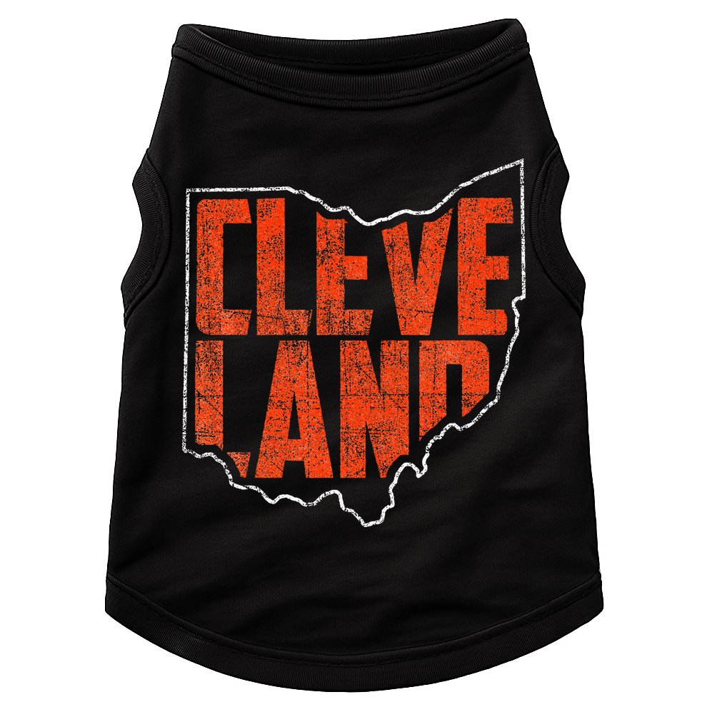 Cleveland Ohio Retro Souvenir Doggie Tank