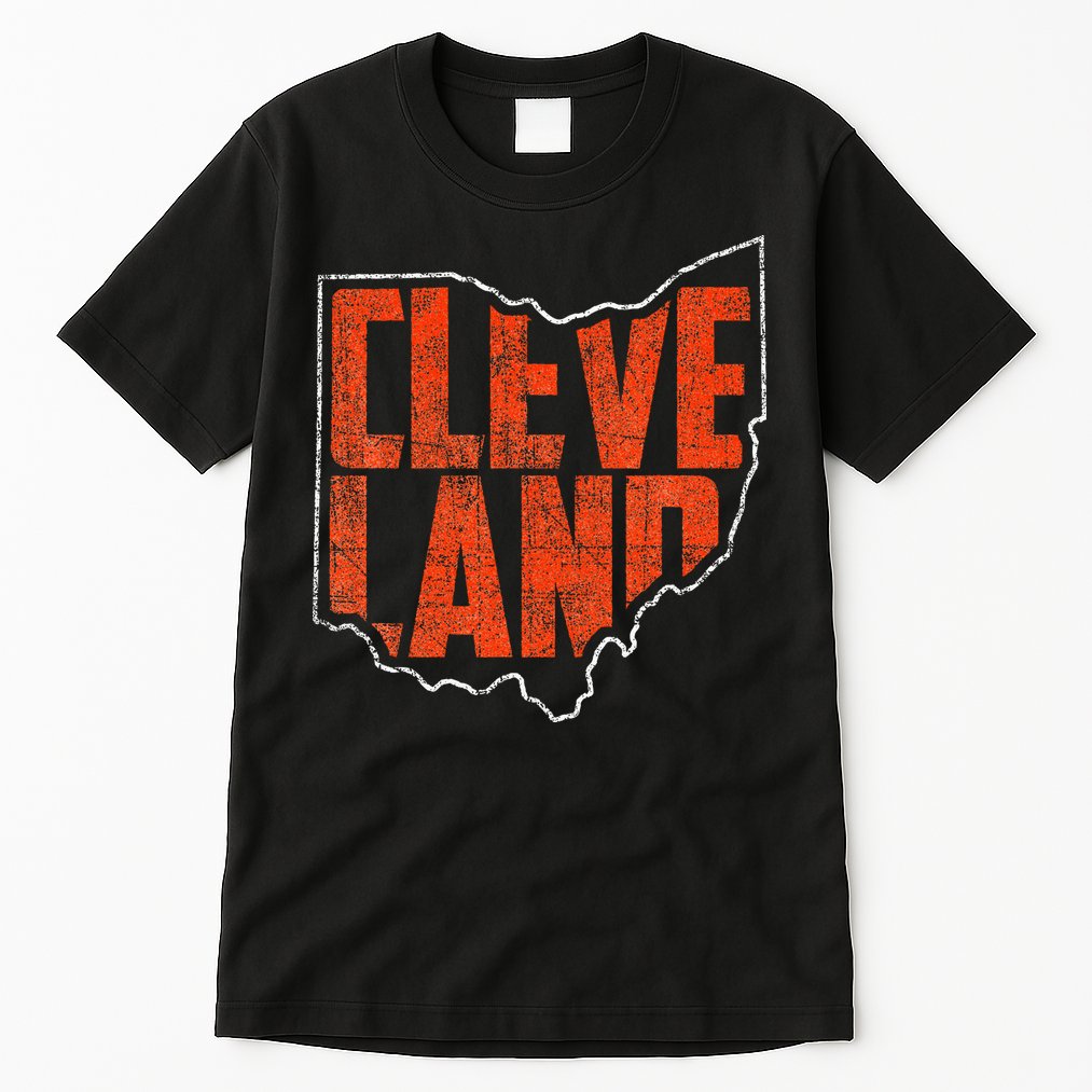 Cleveland Ohio Retro Souvenir Tall T-Shirt