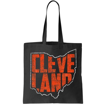 Cleveland Ohio Retro Souvenir Bag