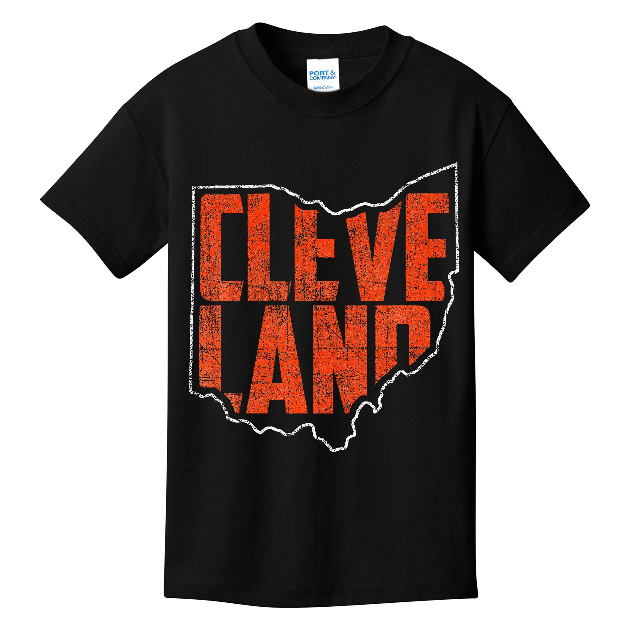 Cleveland Ohio Retro Souvenir Kids T-Shirt