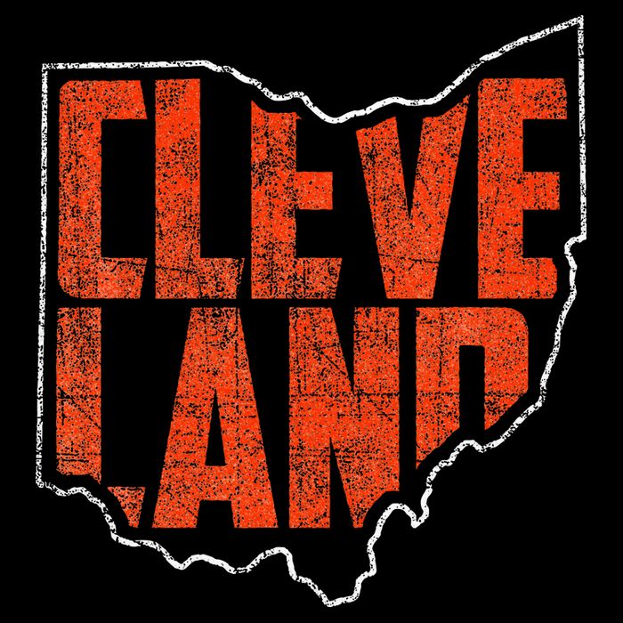 Cleveland Ohio Retro Souvenir Zip Tote Bag