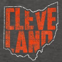 Cleveland Ohio Retro Souvenir Vector Backpack
