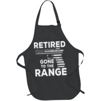 Corrections Officer Retirement Gun Enthusiast Shooting Range Full-Length Apron With Pockets