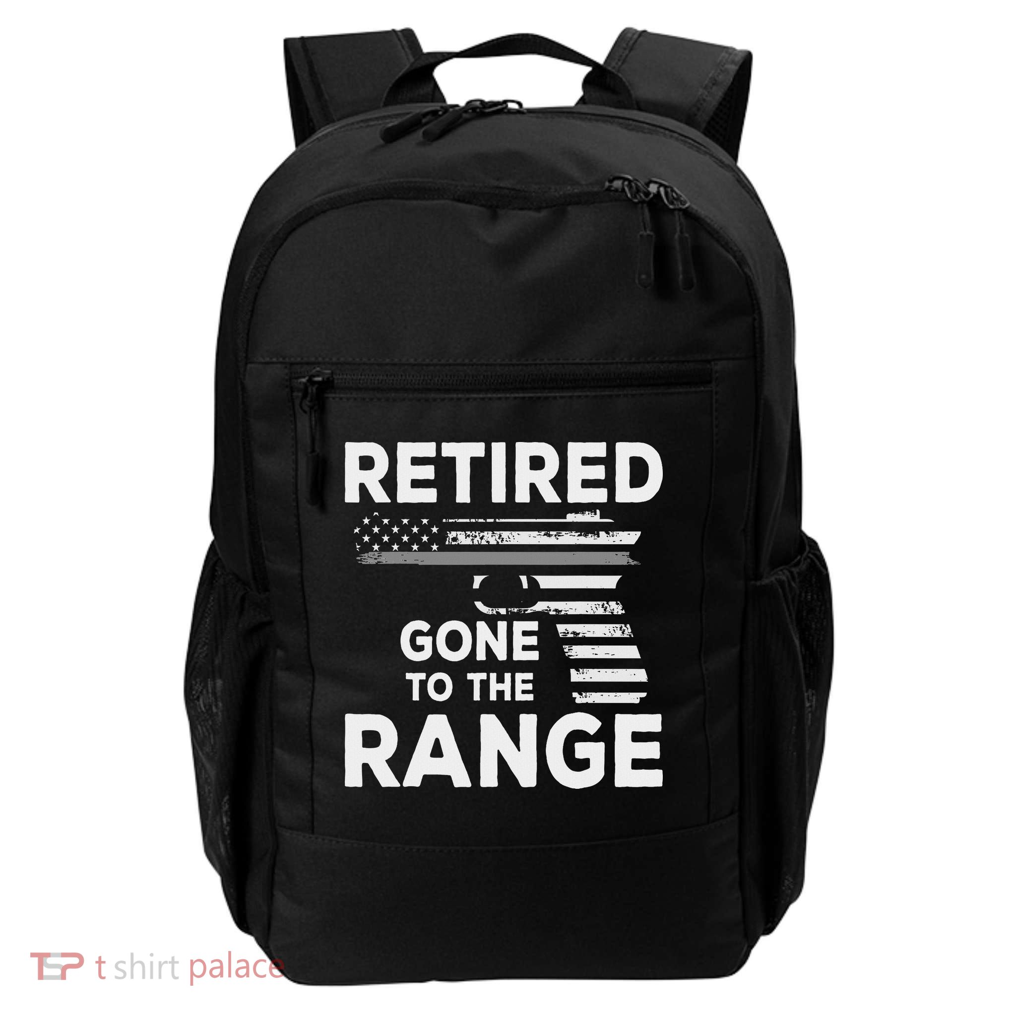 Corrections Officer Retirement Gun Enthusiast Shooting Range Daily Commute Backpack