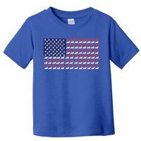 Corgi American Dog Flag Toddler T-Shirt