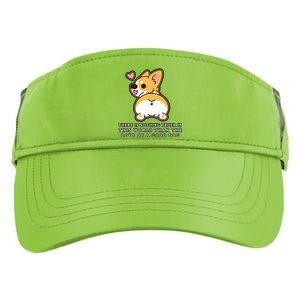 Corgi Butt Love A Dog Adult Drive Performance Visor