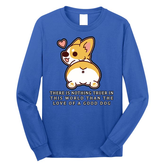 Corgi Butt Love A Dog Long Sleeve Shirt