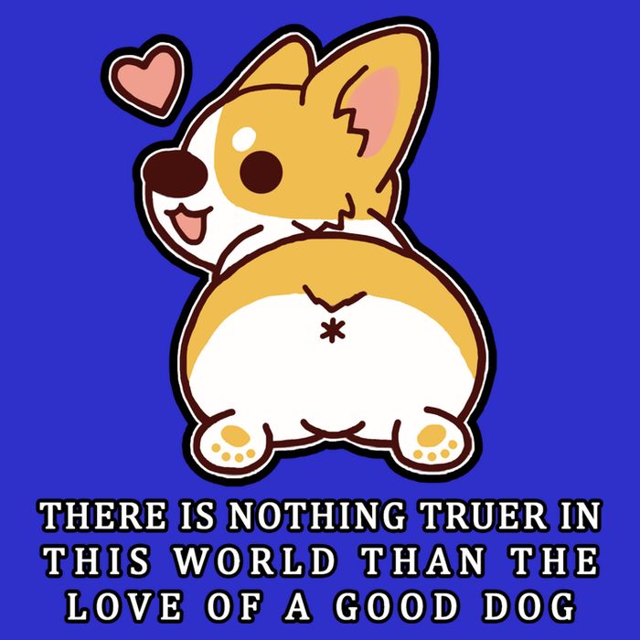 Corgi Butt Love A Dog Poster