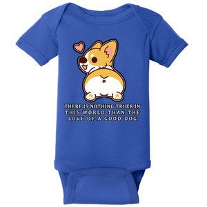 Corgi Butt Love A Dog Baby Bodysuit