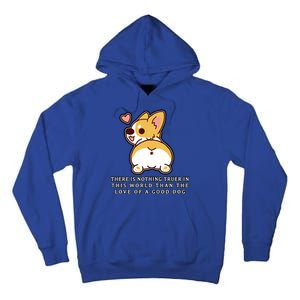 Corgi Butt Love A Dog Tall Hoodie