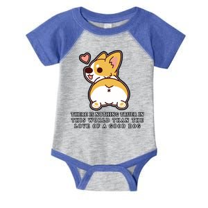 Corgi Butt Love A Dog Infant Baby Jersey Bodysuit