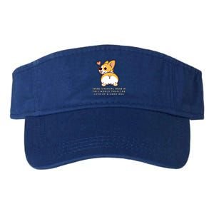 Corgi Butt Love A Dog Valucap Bio-Washed Visor