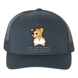 Corgi Butt Love A Dog Yupoong Adult 5-Panel Trucker Hat