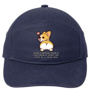 Corgi Butt Love A Dog 7-Panel Snapback Hat