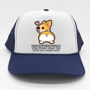 Corgi Butt Love A Dog Trucker Hat