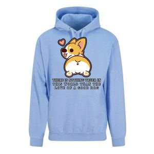 Corgi Butt Love A Dog Unisex Surf Hoodie