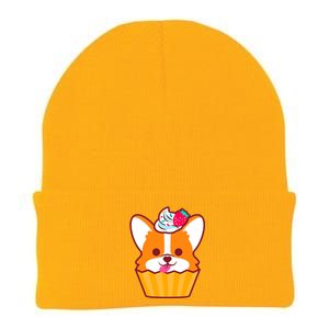 Corgi Cupcake Kawii Knit Cap Winter Beanie