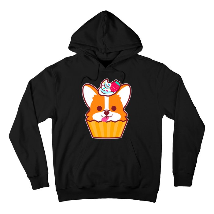 Corgi Cupcake Kawii Hoodie