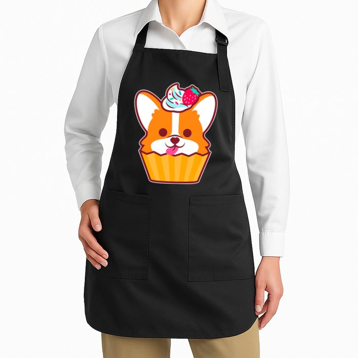 Corgi Cupcake Kawii Apron